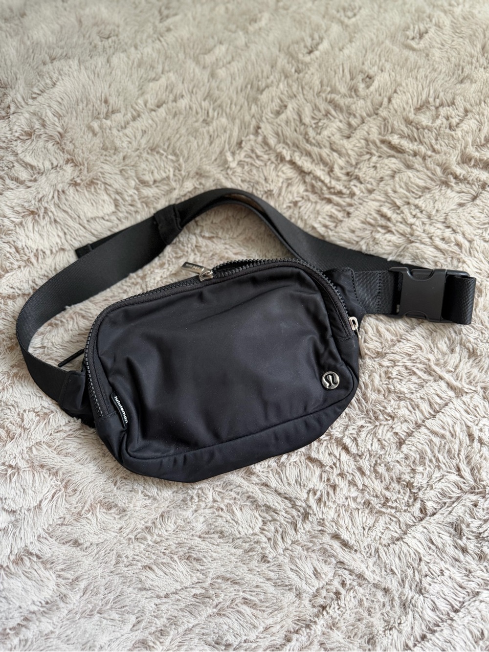 lululemon athletica Black Compact Waist Pack